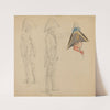 Studies of Major von Washington by Wilhelm von Kobell