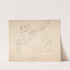 Studies of Men by Eduard Julius Friedrich Bendemann