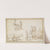 Studies of Two Cows, Figures, and Street Scene by Cornelis De Wael
