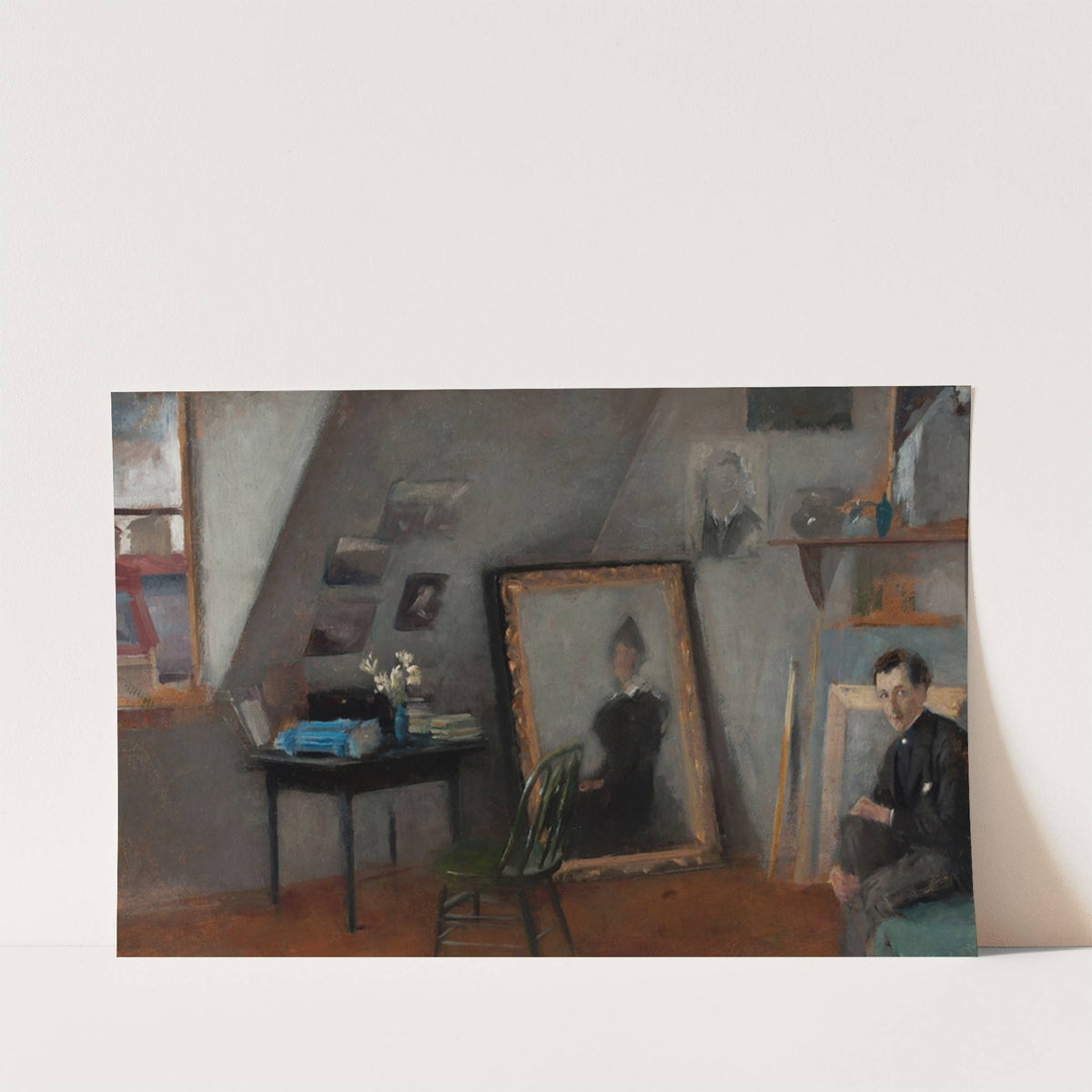 Studio interior (1895) by Olga Boznanska