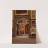 Studio Interior, possibly the Boston Athenaeum (19th Century) by American School