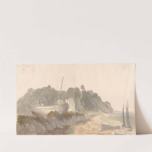 Studland Dock Yard (1822) by John Baverstock Knight