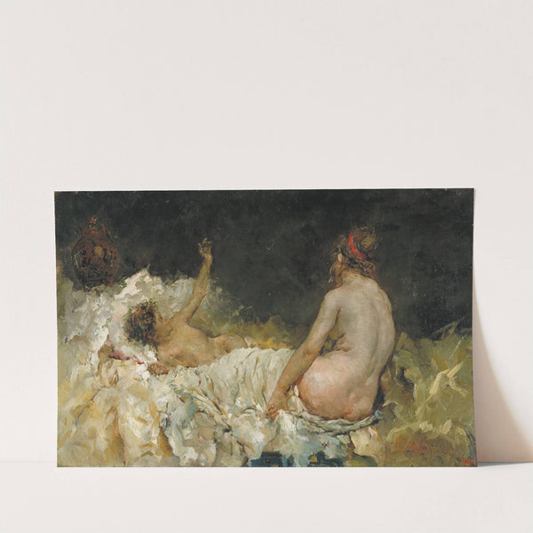 Study (1878) by Arcadi Mas i Fondevila