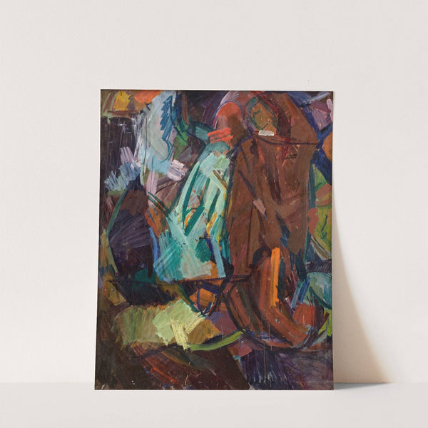 Study after Delacroix&#039;s &#039;Dante og Vergil&#039; by Edvard Weie