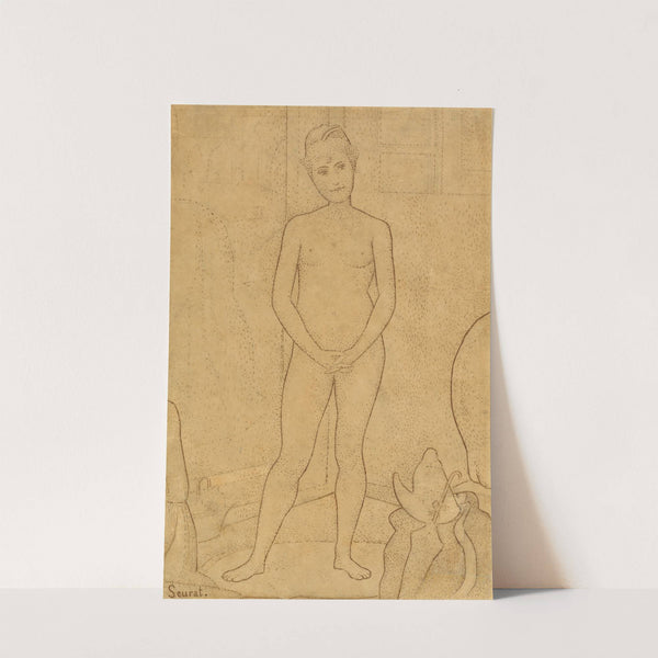Study after ‘The Models’ (1888) by Georges Seurat