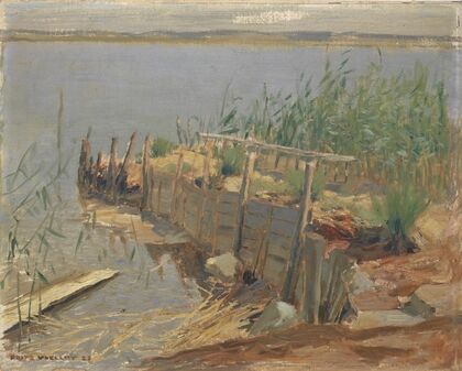 Study at the Shore of the Untersee