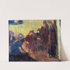 Study, Christ Washing the Feet of the Disciples by Henry Ossawa Tanner