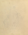 Study for a Bookplate with St. George Rescuing a Maiden from a Dragon.