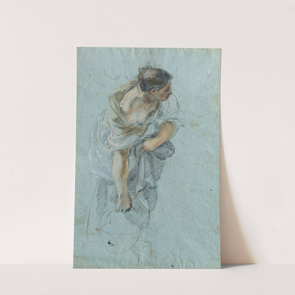 Study for a Female Figure by Guillaume Courtois