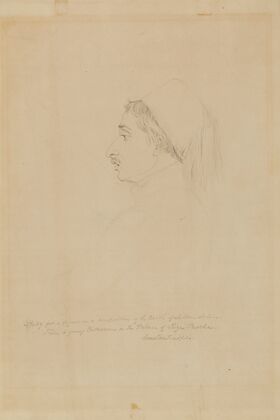 Study for a Figure in a Composition of the Death of Sultan Selim