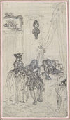 Study for a frontispiece for ‘Histoire de Miss Jenny’
