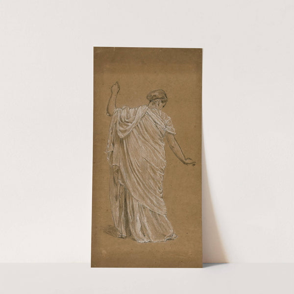 Study for ‘A Garden’ (c. 1869) by Albert Joseph Moore