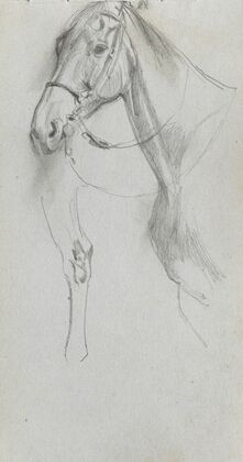 Study for a Horse (1860s)