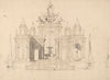 Study for a ‘Macchina’ of a Fountain Pavilion