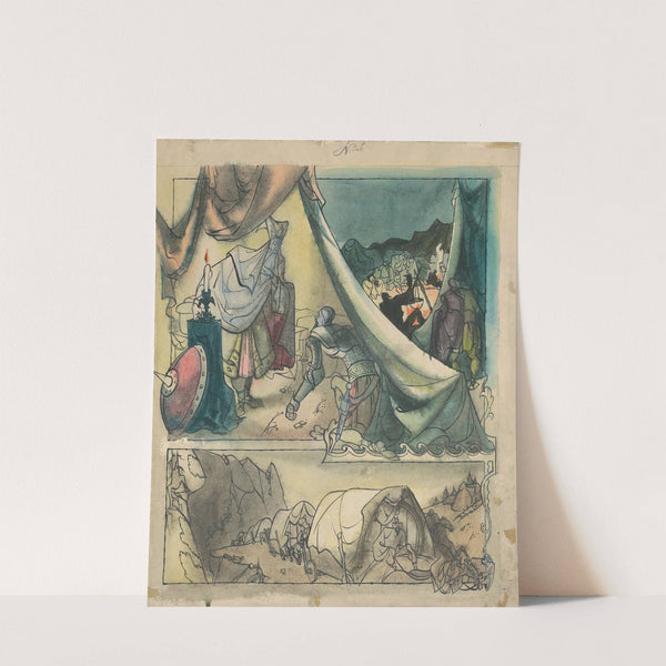 Study for a Slovak Fairytale IV by Ján Novák