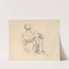 Study for &#039;Astronomy&#039; II by John Singer Sargent