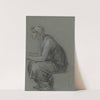 Study for Astyanax’s Nurse by Pierre-Paul Prud&#039;hon
