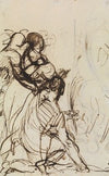 Study For, Christ’s Entry into Jerusalem..