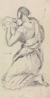Study For, Christ’s Entry into Jerusalem..