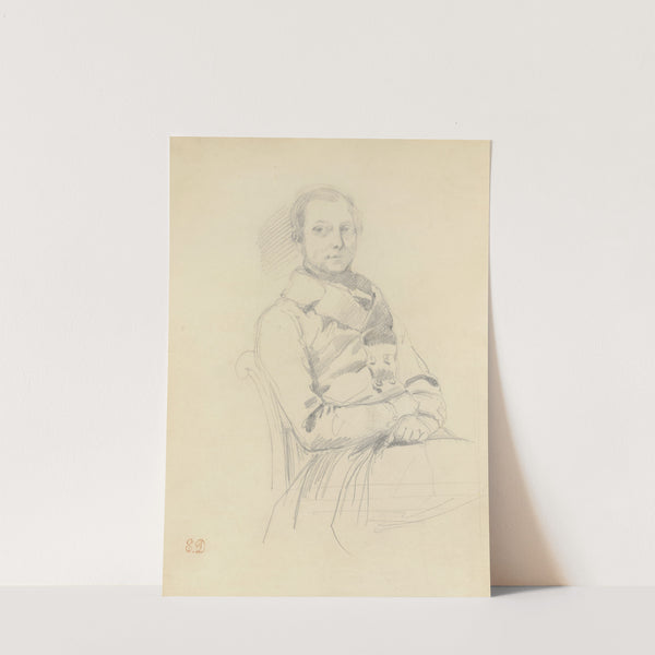 Study for Count Charles de Mornay (1837) by Eugène Delacroix