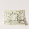Study for Covent Garden Theatre, from Microcosm of London (1807) by Augustus Charles Pugin