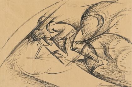 Study for Dynamic Force of a Cyclist I
