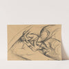 Study for Dynamic Force of a Cyclist I by Umberto Boccioni