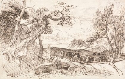 Study for ‘Elijah’ (1828)
