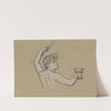 Study for Figure of Autumn (ca. 1893) by Elihu Vedder