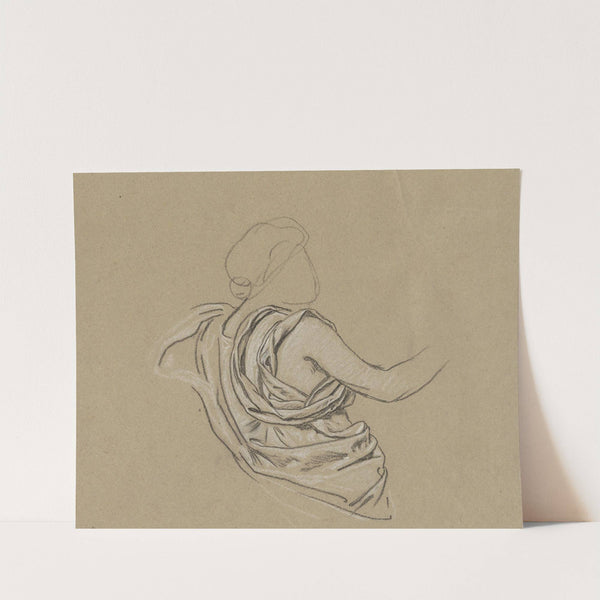 Study for Figure of Autumn (ca. 1893) by Elihu Vedder