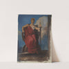 Study for figure of The Genius of Pennsylvania in ‘The Apotheosis of Pennsylvania’ (1902-1911) by Edwin Austin Abbey