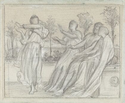 Study for ‘Greek Girl Dancing’