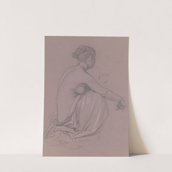 Study for ‘Greek Girls Bathing’ XIV (c. 1872) by Elihu Vedder