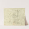 Study for Guild Hall, from Microcosm of London (c. 1808) by Augustus Charles Pugin