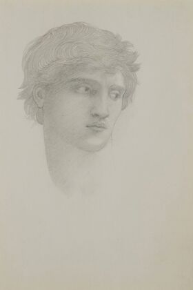 Study for head of Perseus in the rock of doom