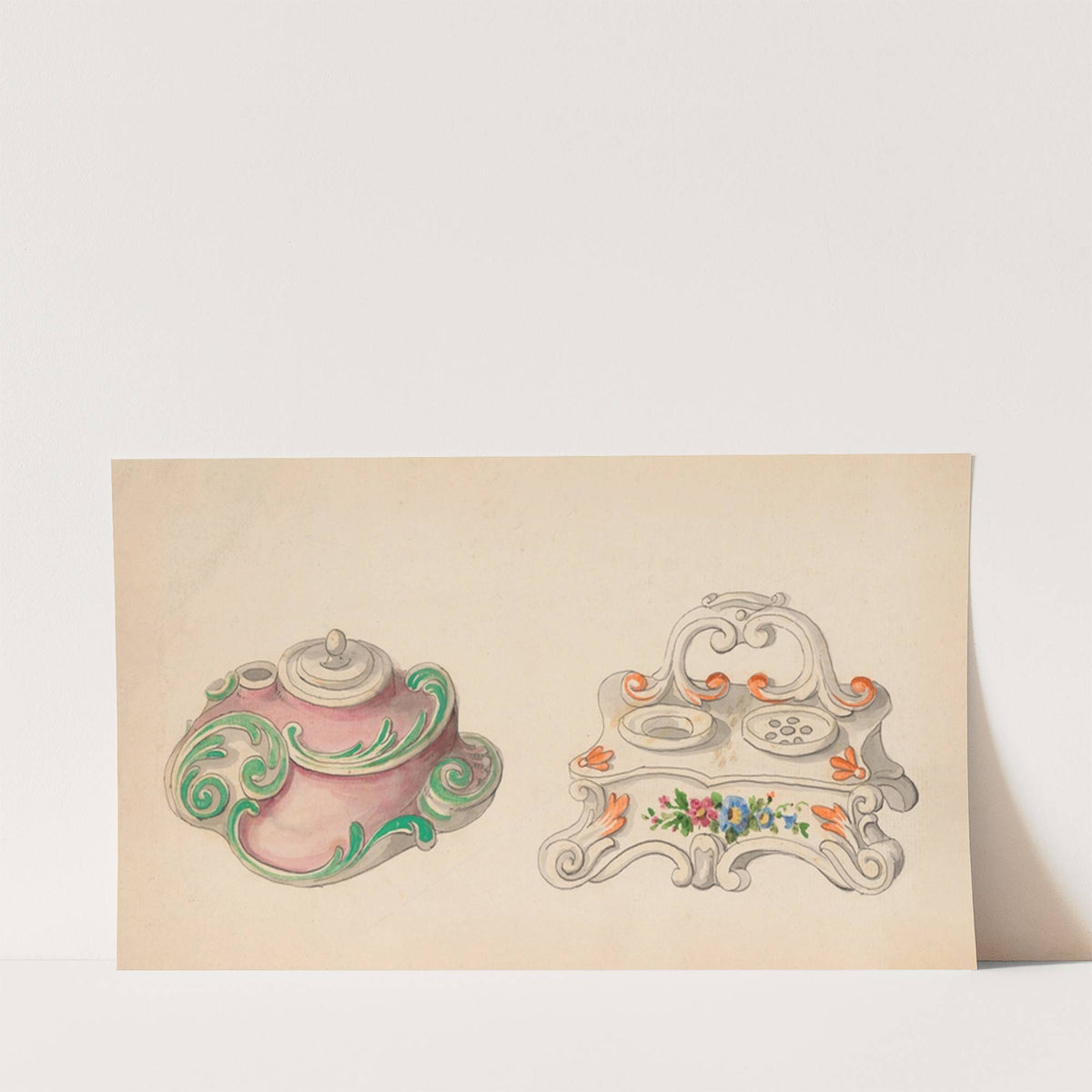 Study for Inkwell 3 by R. Higs