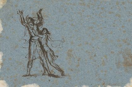 Study for ‘Jephthah’s Daughter’ — size preview