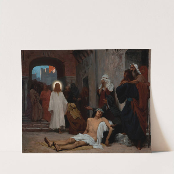 Study for 'Jesus in Capernaum' by Rodolpho Amoêdo