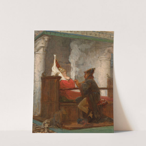 Study for ’La Lecture’ by Marie Bracquemond