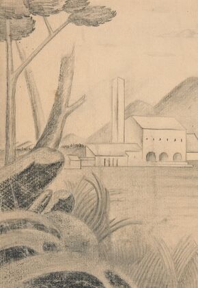 Study for ‘Landscape I’
