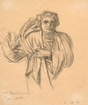 Study for ‘Le Martyre de sainte Christine’ (1882)