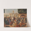 Study for Lima’s Main Square by Johann Moritz Rugendas