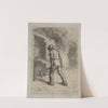 Study for Man with a Wheelbarrow by Jean-François Millet