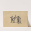Study for &#039;Militia Training&#039; (recto) by James Goodwyn Clonney