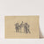 Study for &#039;Militia Training&#039; (recto) by James Goodwyn Clonney