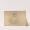 Study for ‘Mme Théodore Gobillard’ (née Yves Morisot) (1869) by Edgar Degas