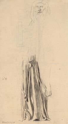 Study for Moses – Trinity Church, Boston