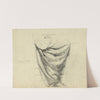 Study for part of drapery for figure of Physics (1896) by Kenyon Cox