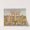 Study for ‘Pastoral scene of shepherds and maidens at a well’ c.1886 by Albert Joseph Moore