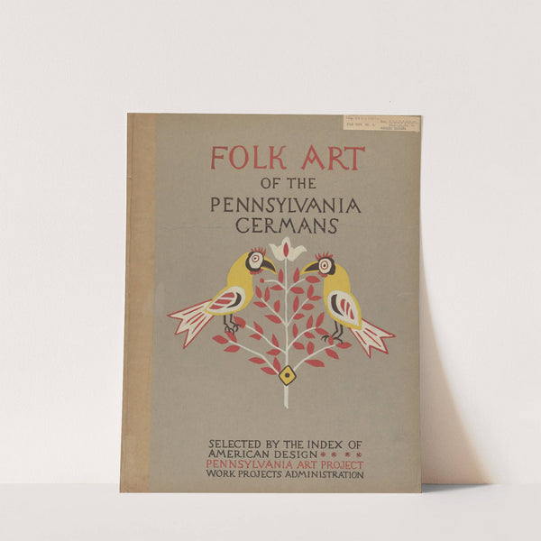 Study for Portfolio Cover - Folk Art of Rural Pennsylvania by American 20th Century